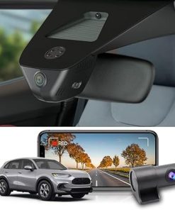 Dash Camera-FITCAMX-Fitcamx Front 4K+Rear 1080P Dash Cam Adapts for Honda HR-V 2023 2024 2025 Sport LX EX-L (Gen3)- OEM Look