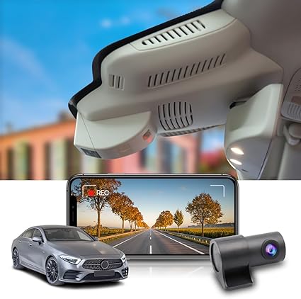 Dash Camera-FITCAMX-Fitcamx Front 4K+Rear 1080P Dash Cam Suitable for Benz CLS 450 4MATIC 2019 2020 2021 2022 2023 (HD2-6118)- OEM Look 3 Dash Camera-FITCAMX-Fitcamx Front 4K+Rear 1080P Dash Cam Suitable for Benz CLS 450 4MATIC 2019 2020 2021 2022 2023 (HD2-6118)- OEM Look - Image 3