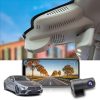 Dash Camera-FITCAMX-Fitcamx Front 4K+Rear 1080P Dash Cam Suitable for Benz CLS 450 4MATIC 2019 2020 2021 2022 2023 (HD2-6118)- OEM Look