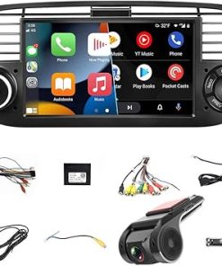 Dash Camera-Polarlander-Android 9 Bluetooth RDS Car Stereo Compatible for Fiat 500 (2007-2015) Wireless Carplay Android Auto 7″ Car Radio with Sat Navi/WiFi/FM/USB/DVR/Mirror Link for Android/iOS Dash Camera-Polarlander-Android 9 Bluetooth RDS Car Stereo Compatible for Fiat 500 (2007-2015) Wireless Carplay Android Auto 7″ Car Radio with Sat Navi/WiFi/FM/USB/DVR/Mirror Link for Android/iOS
