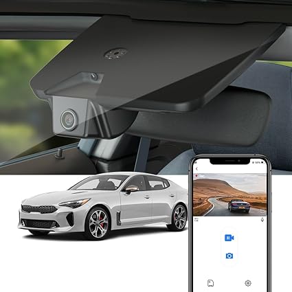 Dash Camera-FITCAMX-Fitcamx 4K Dash Cam Suitable for Kia Stinger 2018 2019 2020 2021 with Auto Dimming (Part No#J5010)- Integrated OEM Look 3 Dash Camera-FITCAMX-Fitcamx 4K Dash Cam Suitable for Kia Stinger 2018 2019 2020 2021 with Auto Dimming (Part No#J5010)- Integrated OEM Look - Image 3