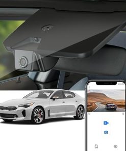 Dash Camera-FITCAMX-Fitcamx 4K Dash Cam Suitable for Kia Stinger 2018 2019 2020 2021 with Auto Dimming (Part No#J5010)- Integrated OEM Look Dash Camera-FITCAMX-Fitcamx 4K Dash Cam Suitable for Kia Stinger 2018 2019 2020 2021 with Auto Dimming (Part No#J5010)- Integrated OEM Look