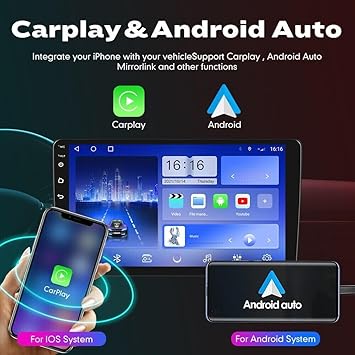 Dash Camera-Loddery-9.7 Inch Android 13 Car Stereo Radio for Chevrolet GMC 2007 2008 2009 2010 2011 2012 2013 2014 with Wireless Carplay/Android Auto Double Din GPS Navigation BT WiFi Camera【2+32G】 2 Dash Camera-Loddery-9.7 Inch Android 13 Car Stereo Radio for Chevrolet GMC 2007 2008 2009 2010 2011 2012 2013 2014 with Wireless Carplay/Android Auto Double Din GPS Navigation BT WiFi Camera【2+32G】 - Image 2