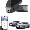 Dash Camera-podofo-Podofo Upgrade Wireless CarPlay Single Din Radio 7 Inch Flip Out Touchscreen Car Stereo with Wireless Android Auto Bluetooth Mirror Link AM/FM USB Car Play Car Audio Receiver HD Backup Camera 5