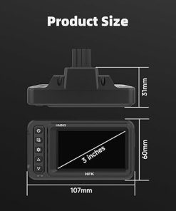 Dash Camera-HFK-HM603 Motorcycle DVR Dash Camera Main Host- 3″ HD Screen Motorcycle Camera Main Unit with GPS 2