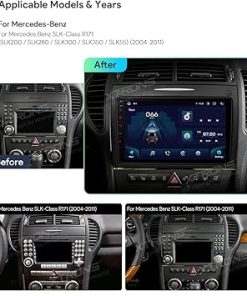 Dash Camera-XTRONS-XTRONS Car Stereo for Mercedes Benz R171 SLK350- Android 13 Octa Core 4GB+64GB Car Radio 2