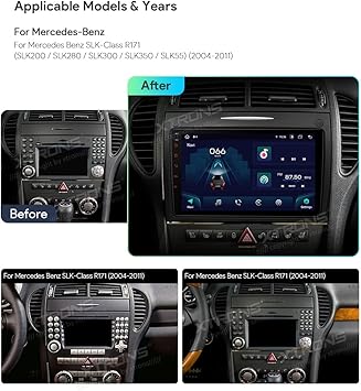 Dash Camera-XTRONS-XTRONS Car Stereo for Mercedes Benz R171 SLK350- Android 13 Octa Core 4GB+64GB Car Radio 2 Dash Camera-XTRONS-XTRONS Car Stereo for Mercedes Benz R171 SLK350- Android 13 Octa Core 4GB+64GB Car Radio - Image 2