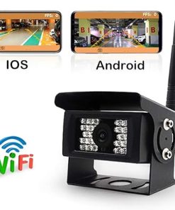 Dash Camera-MarsPro-Wireless Backup Camera WiFi Car Rear View Camera 28 IRs Night Vision 150° Wide Viewing IP Monitor for Android/iOS Device FHD 1080P Upgrade Version 2