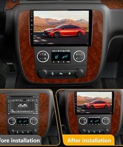 Dash Camera-AWESAFE-AWESAFE 2GB+32GB Android 13 Car Radio for GMC Yukon Chevrolet Chevy Silverado Tahoe Suburban 2007-2012 with Wireless Carplay Android Auto 9 inch Head Unit 2