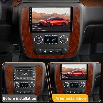 Dash Camera-AWESAFE-AWESAFE 2GB+32GB Android 13 Car Radio for GMC Yukon Chevrolet Chevy Silverado Tahoe Suburban 2007-2012 with Wireless Carplay Android Auto 9 inch Head Unit 2 Dash Camera-AWESAFE-AWESAFE 2GB+32GB Android 13 Car Radio for GMC Yukon Chevrolet Chevy Silverado Tahoe Suburban 2007-2012 with Wireless Carplay Android Auto 9 inch Head Unit - Image 2
