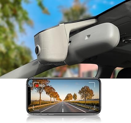 Dash Camera-FITCAMX-Fitcamx 4K Dash Cam Suitable for Audi Vehicles (HD2-7738)- Gray Color 3 Dash Camera-FITCAMX-Fitcamx 4K Dash Cam Suitable for Audi Vehicles (HD2-7738)- Gray Color - Image 3