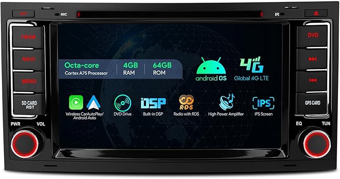 Dash Camera-XTRONS-XTRONS Android 13 Car Stereo Radio for VW Volkswagen Touareg- 7 Inch Touch Screen GPS Navigation Built-in DSP Car Auto Play Bluetooth Car Head Unit DVD Player Support Backup Camera OBD DVR TPMS Dash Camera-XTRONS-XTRONS Android 13 Car Stereo Radio for VW Volkswagen Touareg- 7 Inch Touch Screen GPS Navigation Built-in DSP Car Auto Play Bluetooth Car Head Unit DVD Player Support Backup Camera OBD DVR TPMS