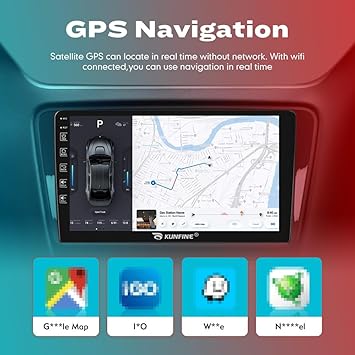 Dash Camera-KUNFINE-Kunfine Car CarPlay Android Auto Navigation Stereo GPS Radio Reverse Camera Display 9″ IPS Touchscreen Headunit Tablet Pad Media Player For Ford Kuga Escape C-Max 13-17- if Applicable Quad Core 4G+64G 3 Dash Camera-KUNFINE-Kunfine Car CarPlay Android Auto Navigation Stereo GPS Radio Reverse Camera Display 9" IPS Touchscreen Headunit Tablet Pad Media Player For Ford Kuga Escape C-Max 13-17- if Applicable Quad Core 4G+64G - Image 3