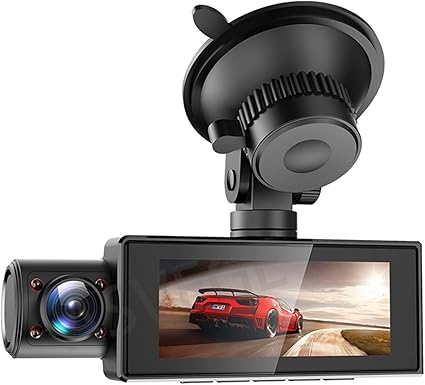 Dash Camera-ASVEGE-3 Channel Car DVR HD 1080P 2-Len Inside Vehicle Dash Cam Three Way Camera DVRs Recorder Video Registrator Mini Dashcam Camcorder Dash Camera-ASVEGE-3 Channel Car DVR HD 1080P 2-Len Inside Vehicle Dash Cam Three Way Camera DVRs Recorder Video Registrator Mini Dashcam Camcorder