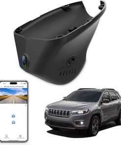 Dash Camera-mangoal-4K Dash Cam Custom fit for Jeep 5th Gen Cherokee 2019-2023 KL (Model D)-Latitude Lux Limited Trailhawk X