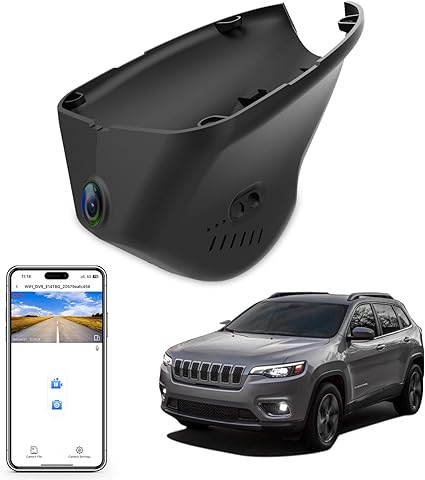 Dash Camera-mangoal-4K Dash Cam Custom fit for Jeep 5th Gen Cherokee 2019-2023 KL (Model D)-Latitude Lux Limited Trailhawk X Dash Camera-mangoal-4K Dash Cam Custom fit for Jeep 5th Gen Cherokee 2019-2023 KL (Model D)-Latitude Lux Limited Trailhawk X