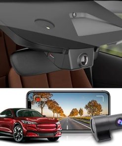 Dash Camera-FITCAMX-Fitcamx Front 2K+Rear 1080P Dash Cam for 2021-2025 Ford Mustang Mach-E GT Select Premium- Integrated OEM Look Dash Camera-FITCAMX-Fitcamx Front 2K+Rear 1080P Dash Cam for 2021-2025 Ford Mustang Mach-E GT Select Premium- Integrated OEM Look