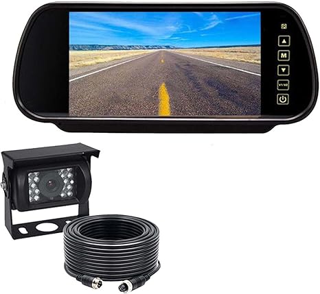 Dash Camera-JMEYIWQ-7 Inch TFT Car 1080P Rear View Monitor Screen for Parking Backup Camera- Backup Camera Monitor for Car SUV Van Truck with Two Video Input Dash Camera-JMEYIWQ-7 Inch TFT Car 1080P Rear View Monitor Screen for Parking Backup Camera- Backup Camera Monitor for Car SUV Van Truck with Two Video Input