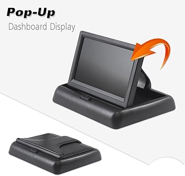 Dash Camera-Pyle-Pyle Backup Rear View Car Camera Monitor Screen & Alarm Parking Sensors System Reverse Safety Distance Scale Lines- Waterproof Night Vision Angle 3 Dash Camera-Pyle-Pyle Backup Rear View Car Camera Monitor Screen & Alarm Parking Sensors System Reverse Safety Distance Scale Lines- Waterproof Night Vision Angle - Image 3