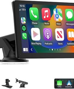 Dash Camera-Spedal-Spedal 9 Inch Wireless Carplay & Android Auto with 1080P Backup Camera- Carplay Screen for Car