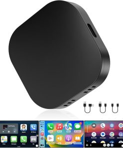 Dash Camera-ZHNN-Carplay AI Box 2.0- Android Auto AI Box Carplay Smart AI Box Lite Support Mirrorlink/TF Card Only for OEM Wired CarPlay Car