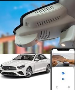 Dash Camera-FITCAMX-Fitcamx 4K Dash Cam Suitable for Benz E Class 2017-2023 E300 E350 E400 E450 Gen5 W213 (HD2-6118)- OEM Look