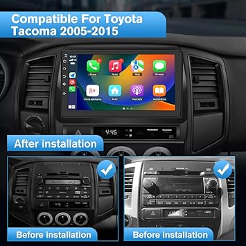 Dash Camera-litillbuly-Android 13 Car Stereo for Toyota Tacoma 2005-2015- 9 Touch Screen Radio Head Unit Support JBL System Wireless Carplay Android Auto WiFi Bluetooth Navigation – 2+32GB 2 Dash Camera-litillbuly-Android 13 Car Stereo for Toyota Tacoma 2005-2015- 9 Touch Screen Radio Head Unit Support JBL System Wireless Carplay Android Auto WiFi Bluetooth Navigation - 2+32GB - Image 2