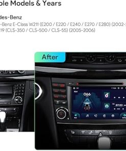 Dash Camera-XTRONS-XTRONS Car Stereo for Mercedes Benz W211 W219- Android 13 Octa Core 4GB+64GB Car Radio DVD Player 2