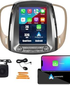 Dash Camera-KUNFINE-Kunfine Tesla Style Car CarPlay Android Auto Navigation Stereo GPS Radio Reverse Camera 9.7″ IPS Touchscreen Headunit Tablet Media Player for Buick Lacrosse 2009-2012- if Applicable Quad Core 2G+32G