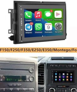 Dash Camera-ikasus-[2+32G] Android 13 Car Radio Stereo for 2006-2014 F-250 F-350 Apple Carplay and Android Auto – 7 inch Touch Screen Android Car Stereo WiFi GPS RDS Navigation Steering Wheel Control + Backup Camera 2