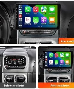 Dash Camera-Biorunn-Android 13 Car Stereo for Fiat Strada 2012-2016- Biorunn 9 Inch GPS Radio Wireless Wired Car-Play Android Auto Upgrade Dash Kit IPS Navi Multimedia FM RDS Head Unit 2GB RAM 32GB ROM 2