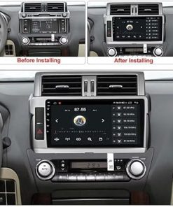 Dash Camera-Biorunn-Android 13 Car Radio Stereo for Toyota Prado 2014-2017- Biorunn 9 inch Octa Core GPS Navi Wireless Wired Car-Play Android Auto Head Unit IPS FM AM RDS DSP 2