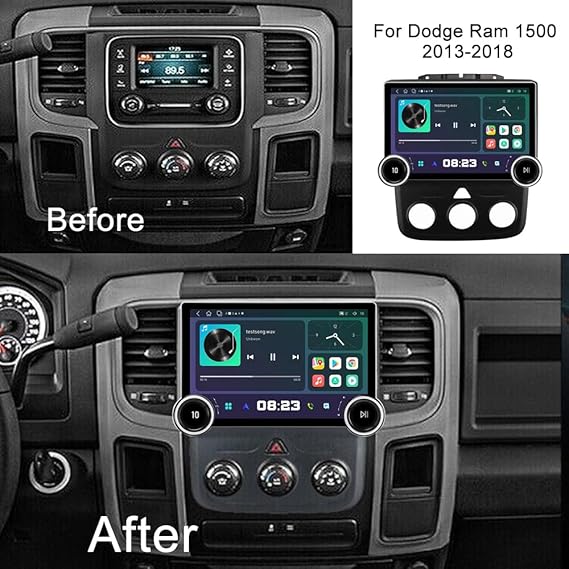 Dash Camera-GOJOHO-for Dodge Ram Radio 2011-2017 1500 2500 3500 Car Stereo 10.1″ IPS Touchscreen Built-in Apple CarPlay Andriod Auto GPS Navigation Bluetooth Head Unit with Free Back Camera (4G RAM+64G ROM+Carplay) 3 Dash Camera-GOJOHO-for Dodge Ram Radio 2011-2017 1500 2500 3500 Car Stereo 10.1" IPS Touchscreen Built-in Apple CarPlay Andriod Auto GPS Navigation Bluetooth Head Unit with Free Back Camera (4G RAM+64G ROM+Carplay) - Image 3