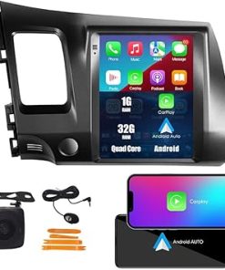 Dash Camera-KUNFINE-Kunfine Tesla Style Car CarPlay Android Auto Navigation Stereo GPS Radio Reverse Camera 9.7″ IPS Touchscreen Headunit Tablet Media Player for Honda Civic 2004-2011- if Applicable Quad Core 1G+32G MT Dash Camera-KUNFINE-Kunfine Tesla Style Car CarPlay Android Auto Navigation Stereo GPS Radio Reverse Camera 9.7″ IPS Touchscreen Headunit Tablet Media Player for Honda Civic 2004-2011- if Applicable Quad Core 1G+32G MT