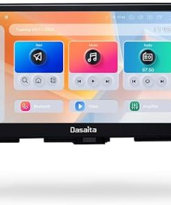 Dash Camera-dasaita-Dasaita Android 13 8GB 256GB Car Stereo for Toyota Highlander 2015-2019- 10.2″ QLED Touch Screen with Wireless Apple CarPlay