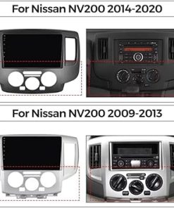 Dash Camera-RONGJI-Car Stereo for Nissan NV200 2014-2020 Stereo GPS Navigation Upgrade Dash Kit-2+32GB 9″ IPS Touch Screen Head Unit with Car-Play & Android Auto/SWC/Rear View 2