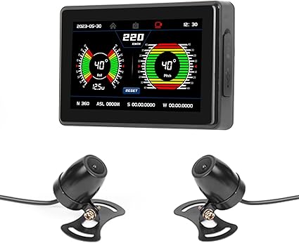 Dash Camera-Generic-F6-A Motorcycle Dashboard Camera with Vehicle Slope Monitoring-Loop Recording 3 Dash Camera-Generic-F6-A Motorcycle Dashboard Camera with Vehicle Slope Monitoring-Loop Recording - Image 3