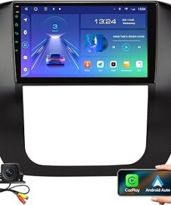 Dash Camera-AINAVITO-Car Stereo Radio for GMC Yukon Tahoe Suburban 2007-2012 Sierra Silverado 2010-2013 with Carplay Android Auto 9 Inch 5G WiFi FM/AM 48EQ Mirroring AirPlay