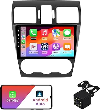 Dash Camera-AUMUME-2+32G Android 12 Double Din Car Stereo for Subaru Forester WRX Impreza 2013 2014 2015 with 9 Inch Touchscreen Radio Built-in Wireless Carplay/Android Auto/GPS/Bluetooth/FM/AUX-in/SWC/Backup Camera Dash Camera-AUMUME-2+32G Android 12 Double Din Car Stereo for Subaru Forester WRX Impreza 2013 2014 2015 with 9 Inch Touchscreen Radio Built-in Wireless Carplay/Android Auto/GPS/Bluetooth/FM/AUX-in/SWC/Backup Camera