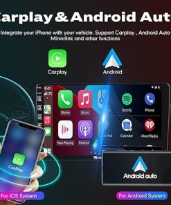 Dash Camera-KUNFINE-Kunfine Car CarPlay Android Auto Navigation Stereo GPS Radio Reverse Camera Display 10″ IPS Touchscreen Headunit Tablet Pad Media Player for Toyota Hilux 2015-2020 LHD- if Applicable Quad Core 2G+32G 2
