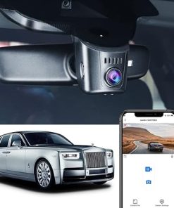 Dash Camera-FITCAMX-Fitcamx OEM Style Dash Cam for Rolls-Royce Cullinan 2019 2020 2021 Base Style Black Badge Sport Utility 4D- 4K 2160P Video WiFi