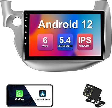 Dash Camera-FeirTon-2+32G 10.1-inch Android 12 Car Stereo for Honda Fit 2008-2013 IPS Touchscreen Screen Car Radio with Carplay & Android Auto Support Backup Camera GPS FM Navi BT SWC Dash Camera-FeirTon-2+32G 10.1-inch Android 12 Car Stereo for Honda Fit 2008-2013 IPS Touchscreen Screen Car Radio with Carplay & Android Auto Support Backup Camera GPS FM Navi BT SWC