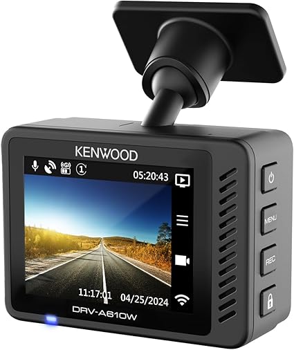 Dash Camera-Kenwood-KENWOOD DRV-A510WDP Dash Cam Front and Rear with GPS- Full HD Dash Camera for Cars 2 Dash Camera-Kenwood-KENWOOD DRV-A510WDP Dash Cam Front and Rear with GPS- Full HD Dash Camera for Cars - Image 2