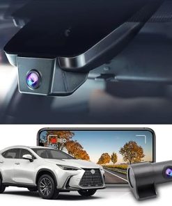 Dash Camera-FITCAMX-Fitcamx Front 4K+Rear 1080P Dash Cam Adapts for Lexus NX 2022 2023 2024 2025 NX350 250 300 450h Premium Luxury F Sport- OEM Look