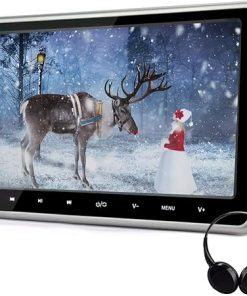 Dash Camera-Vk-10.1 Inch HD Digital Multimedia Monitor Super-thin Car Headrest Dvd Player With Ir headphone and HDMI Port and Remote Control USB And SD