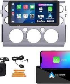 Dash Camera-KUNFINE-Kunfine Car CarPlay Android Auto Navigation Stereo GPS Radio Reverse Camera Display 10.33″ QLED Touchscreen Headunit Tablet Media Player for Toyota FJ Cruiser 06-20- if Applicable Octa Core 6G+128G Dash Camera-KUNFINE-Kunfine Car CarPlay Android Auto Navigation Stereo GPS Radio Reverse Camera Display 10.33″ QLED Touchscreen Headunit Tablet Media Player for Toyota FJ Cruiser 06-20- if Applicable Octa Core 6G+128G