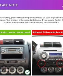 Dash Camera-Hikity-Car Radio for Honda Fit 2004 2005 2006 2007 2008 2009 2010-Wireless Carplay Android Auto 2