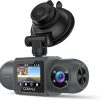 Dash Camera-KOUENOM-4K Rear View Mirror Camera with Carplay&Android Auto-12″ Mirror Dash Cam Front and Rear with Voice Control for Cars&Trucks 5