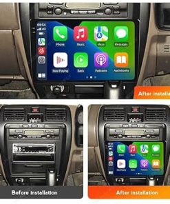 Dash Camera-RONGJI-Car Stereo for Toyota Hilux Surf 1996-2002 RHD Stereo GPS Navigation Upgrade Dash Kit-2+32GB 10.1″ IPS Touch Screen Head Unit with Car-Play & Android Auto/SWC/Rear View 2