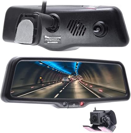 Dash Camera-Master Tailgaters-Master Tailgaters 10″ OEM Rear View Mirror Dash Cam with 10″ LCD Screen | Rearview Universal Fit | 1080p 30fps HD DVR | Dual Way Video Recorder with WiFi | Anti Glare | 1080p Backup Camera Included 3 Dash Camera-Master Tailgaters-Master Tailgaters 10" OEM Rear View Mirror Dash Cam with 10" LCD Screen | Rearview Universal Fit | 1080p 30fps HD DVR | Dual Way Video Recorder with WiFi | Anti Glare | 1080p Backup Camera Included - Image 3